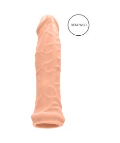 Realrock Realistic 6 In. Penis Sleeve Extender Beige
