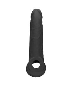Realrock Realistic 9 In. Penis Sleeve Extender Sling Black