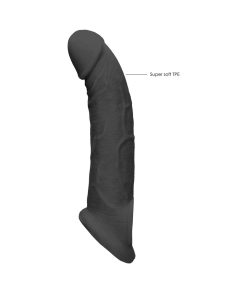Realrock Realistic 9 In. Penis Sleeve Extender Sling Black
