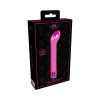 Royal Gems Jewel Rechargeable Curved Abs Bullet Vibrator Pink