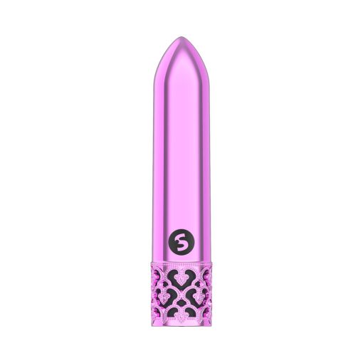 Royal Gems Glitz Rechargeable Abs Bullet Vibrator Pink - Image 2