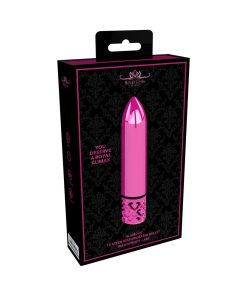 Royal Gems Glamour Rechargeable Abs Bullet Vibrator Pink