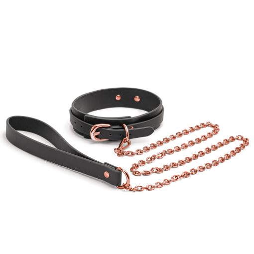 Bondage Couture Collar & Leash Black - Image 2