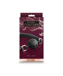 Bondage Couture Ball Gag Black
