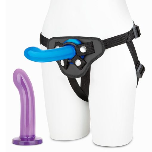 Lux Fetish 3-Piece Beginners Strap-On & Pegging Set - Image 4