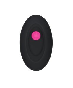 Gender X Pink Paradise Rechargeable Remote-Controlled Vibrating Curved Anal Plug Clear/Pink