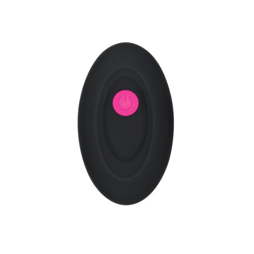 Gender X Pink Paradise Rechargeable Remote-Controlled Vibrating Curved Anal Plug Clear/Pink - Image 4