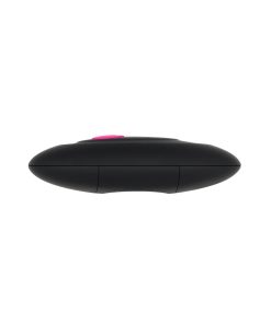 Gender X Pink Paradise Rechargeable Remote-Controlled Vibrating Curved Anal Plug Clear/Pink