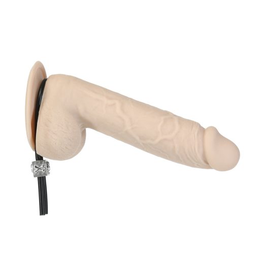 Lux Active Tether Adjustable Cock Tie Silicone Black  Lasso/Bolo - Image 4