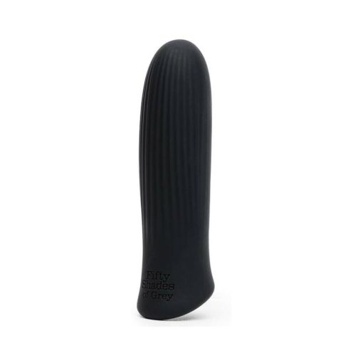 Fifty Shades Of Grey Sensation Rechargeable Silicone Bullet Vibrator Black - Image 2