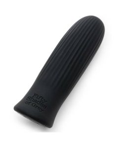 Fifty Shades Of Grey Sensation Rechargeable Silicone Bullet Vibrator Black