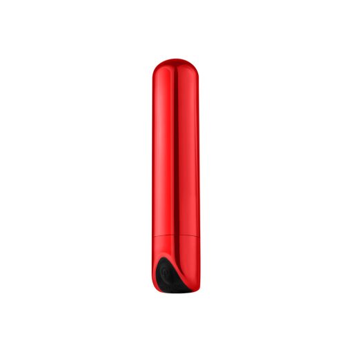 Luv Inc Sb33 Shiny Bullet Rechargeable Vibrator Red - Image 2