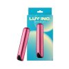 Luv Inc Sb33 Shiny Bullet Rechargeable Vibrator Light Pink