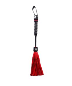 Rouge Mini Flogger 10 In. Red