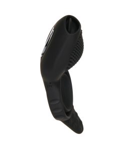 Zero Tolerance Mr. Flicker Remote-Controlled Flicking Tongue Vibrating Cockring Black