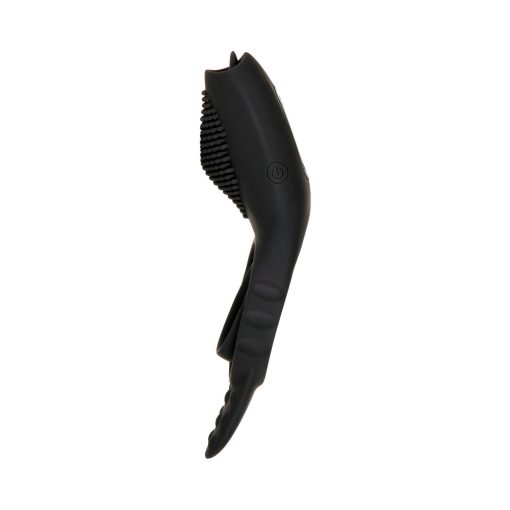 Zero Tolerance Mr. Flicker Remote-Controlled Flicking Tongue Vibrating Cockring Black - Image 6