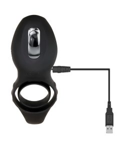 Zero Tolerance Mr. Flicker Remote-Controlled Flicking Tongue Vibrating Cockring Black