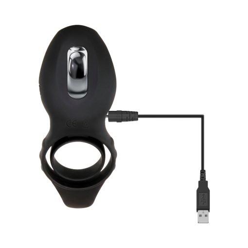 Zero Tolerance Mr. Flicker Remote-Controlled Flicking Tongue Vibrating Cockring Black - Image 12