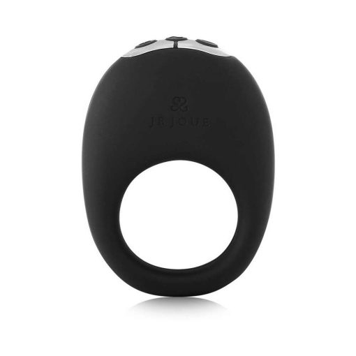 Je Joue Mio Rechargeable Vibrating Silicone Cock Ring Black - Image 3