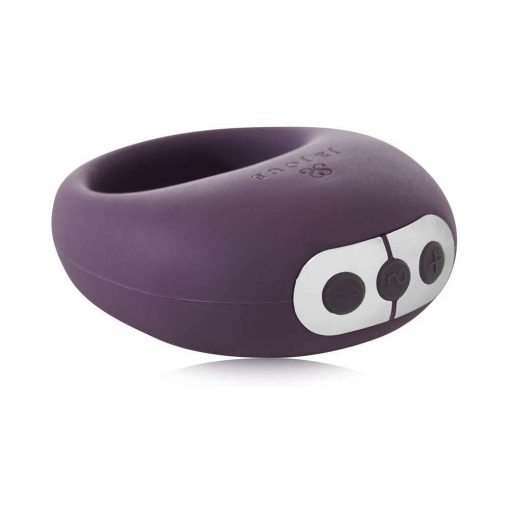 Je Joue Mio Rechargeable Vibrating Silicone Cock Ring Purple - Image 2