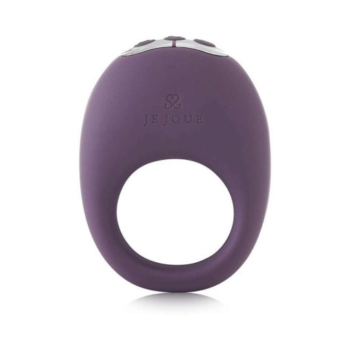 Je Joue Mio Rechargeable Vibrating Silicone Cock Ring Purple - Image 3
