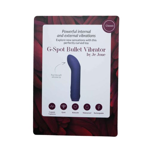 Je Joue G-Spot Bullet Vibrator Rechargeable Silicone Purple - Image 2
