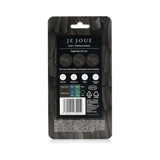 Je Joue Silicone Ring Maximum Stretch Black - Image 2