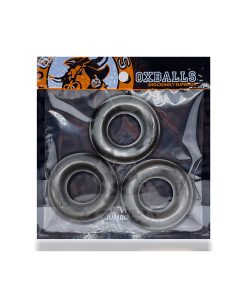 Oxballs Fat Willy 3-Pack Jumbo Cockrings Flextpr Steel