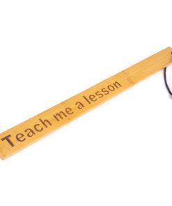 Bamboo Paddle Teach Me A Lesson