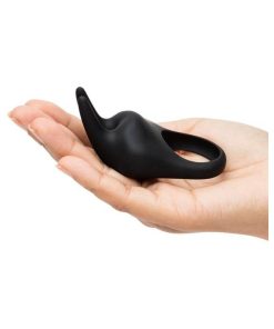 Fifty Shades Sensation Rechargeable Rabbit Love Ring Black