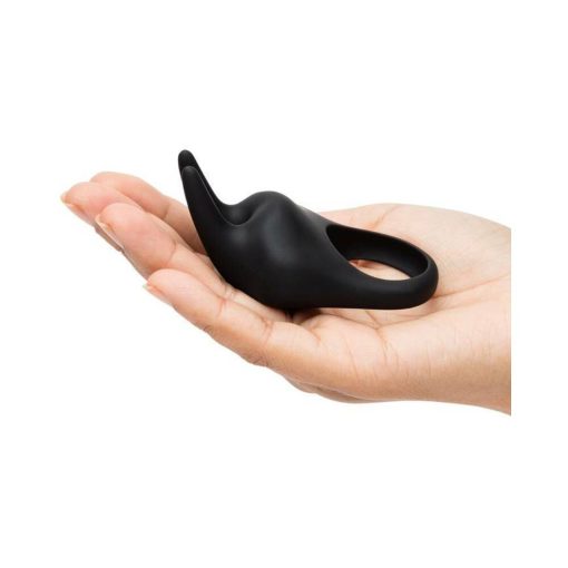 Fifty Shades Sensation Rechargeable Rabbit Love Ring Black - Image 6