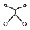 Fifty Shades Of Grey Sweet Anticipation Reversible Under Mattress Restraint Set Red/Black
