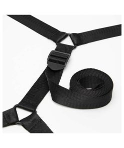 Fifty Shades Of Grey Sweet Anticipation Reversible Under Mattress Restraint Set Red/Black