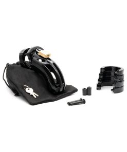 The Curve Black Male Chastity Device