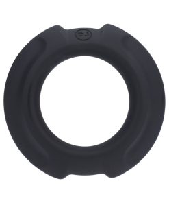 Metal Core Cock Ring 35 Mm Black