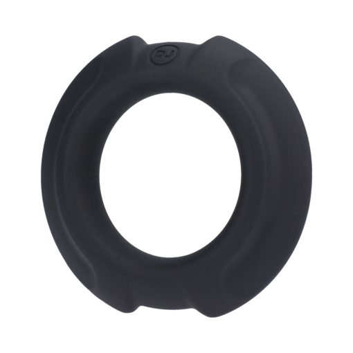 Optimale Flexisteel Silicone, Metal Core Cock Ring 35 Mm Black - Image 3