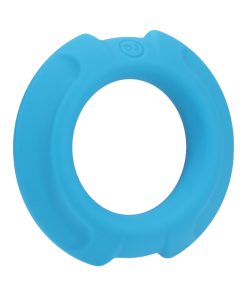 Optimale Flexisteel Silicone, Metal Core Cock Ring 35 Mm Blue