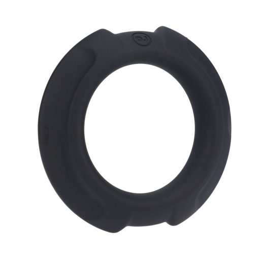Optimale Flexisteel Silicone, Metal Core Cock Ring 43 Mm Black - Image 3