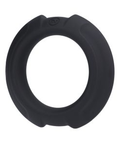Optimale Flexisteel Silicone, Metal Core Cock Ring 43 Mm Black