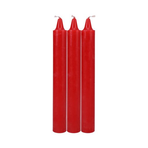Japanese Drip Candles 3-Pack Red - Image 2