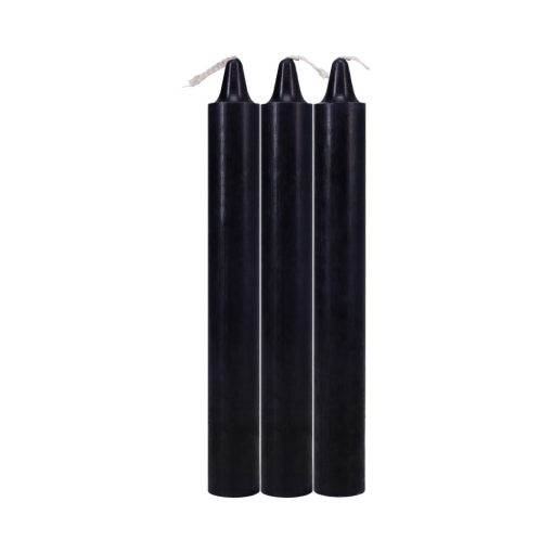 Japanese Drip Candles 3-Pack Black - Image 2