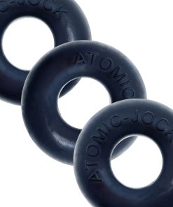 Oxballs Ringer Cockring 3-Pack Plus+Silicone Special Edition Night