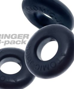 Oxballs Ringer Cockring 3-Pack Plus+Silicone Special Edition Night