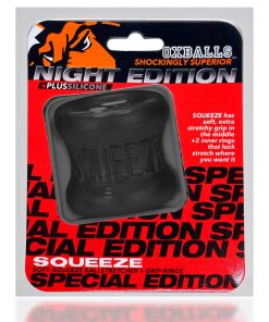Oxballs Squeeze Ballstretcher Plus+Silicone Special Edition Night