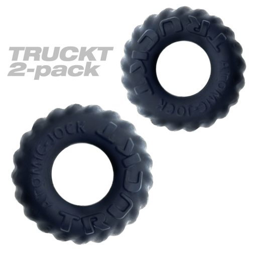 Oxballs Truckt 2-Piece Cockring Plus+Silicone Special Edition Night - Image 3