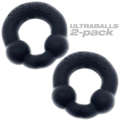 Oxballs Ultraballs 2-Pack Cockring Plus+Silicone Special Edition Night - Image 2