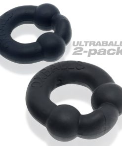 Oxballs Ultraballs 2-Pack Cockring Plus+Silicone Special Edition Night