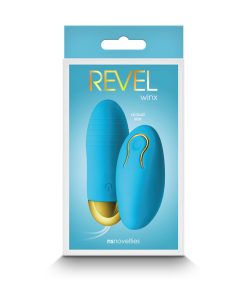 Revel Winx Insertable Bullet With Remote Blue