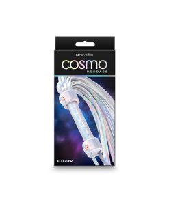 Cosmo Bondage Flogger Rainbow