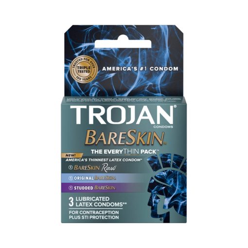 Trojan Bareskin Everythin 3-Pack - Bareskin Raw